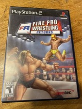 Fire Pro Wrestling Returns (Sony PlayStation 2, 2007) Case And Manual Only
