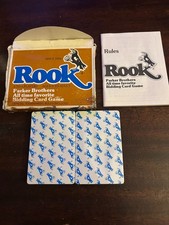 Vintage 1978 ROOK Card Game Parker Brothers Cards are Sealed in Box