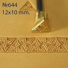 Leather Crafting Stamp Tool For Leather Crafts Brass Punch Making Stamps 644