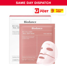 BIODANCE Bio-Collagen Real Deep Mask Hydrating Overnight Hydrogel Pore 4ea