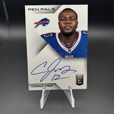 2016 Panini Cardale Jones Auto Autograph Ohio State OSU Pen Pals Bills PP/CJ RC