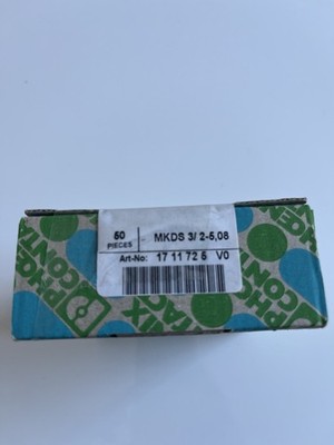 Phoenix Contact MKDS 3/2-5.08 PCB Screw Terminal Blocks 2.5mm² 250V   Lot of 50
