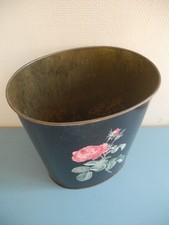 corbeille papier Massilly déco bureau vintage waste paper basket Papierkorb desk