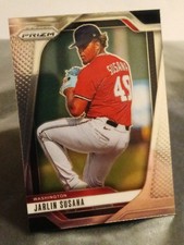 2025 Panini Prizm #272 Jarlin Susana (RC) Washington Nationals 