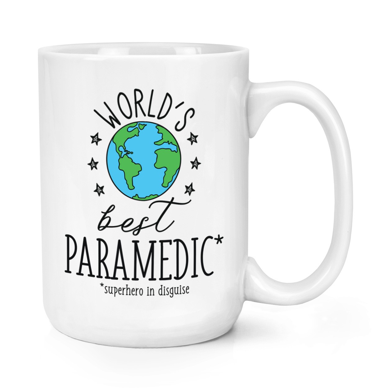 World's Best Paramedic 15oz Large Mug Cup Funny Joke Favourite Doctor Ambulance