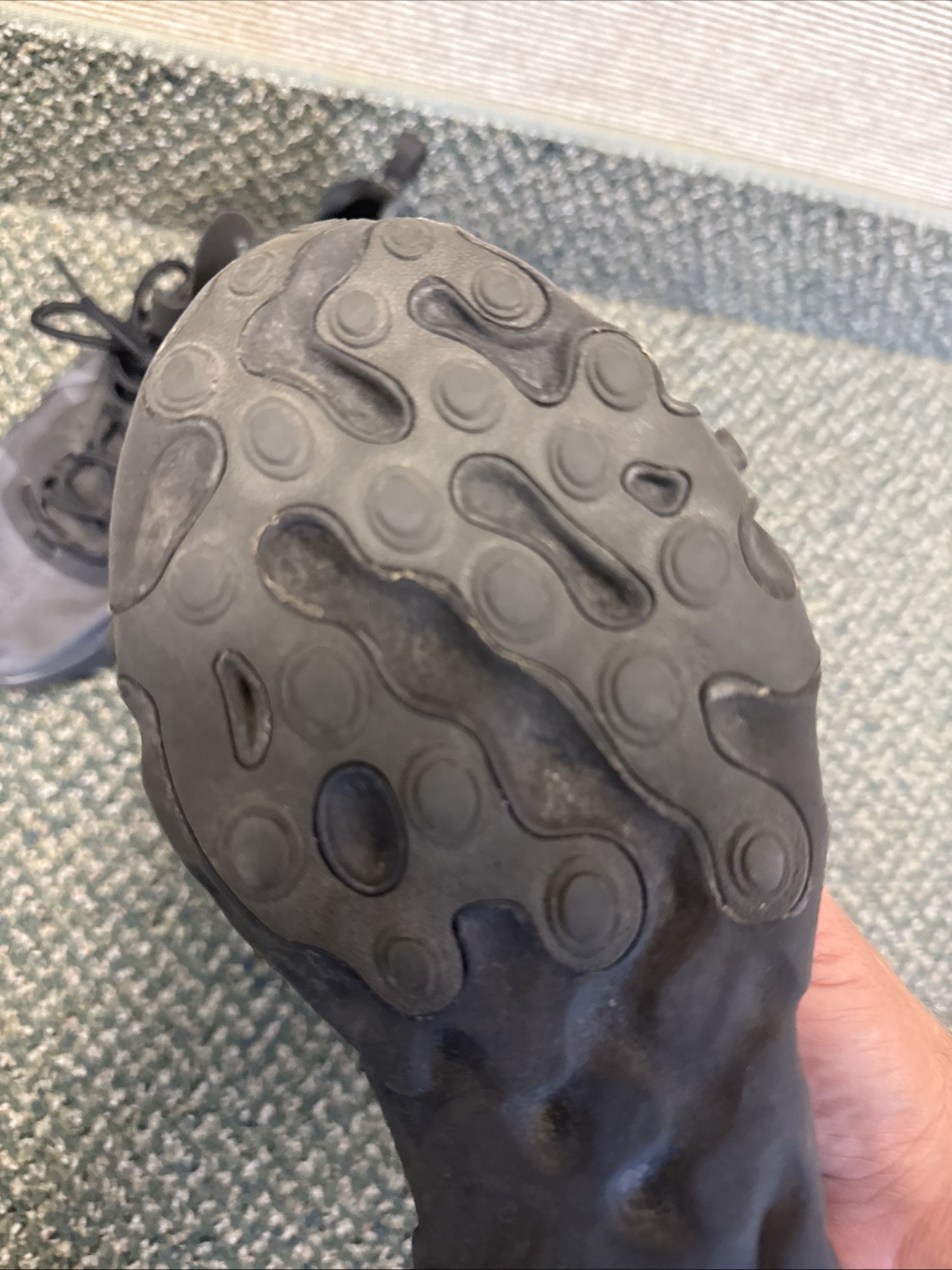 Nike React Element 55 Running Shoes Triple Black … - image 3