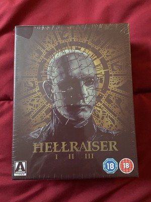 Hellraiser I II III Trilogy Box Set Arrow Video Blu-ray Disc Region B