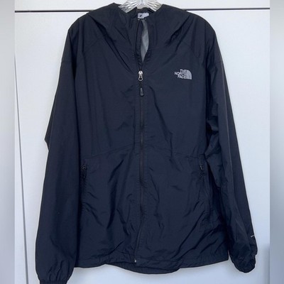 The North Face Black Hooded Windbreaker Jacket