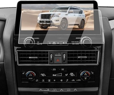 Tempered Glass Screen Protector for Infiniti QX80 2022 2024 Nissan Armada 2021 4