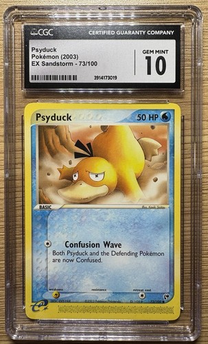 Psyduck graded CGC 10 for sale on eBay