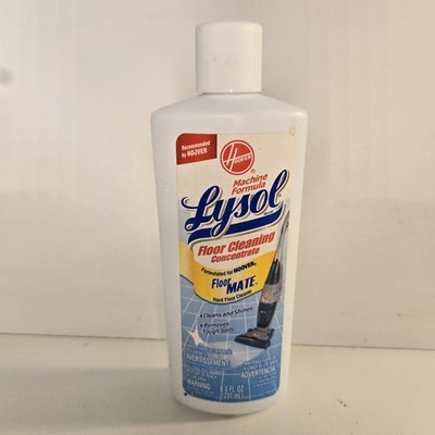 Hoover Lysol Floor Cleaning Floormate Concentrate Floor Mate Cleaner Vtg 8oz NEW