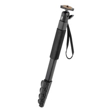 Velbon EXUP-53 Monopod, 5-section, Lever Lock, 23mm Leg Diameter, Compact, Ball