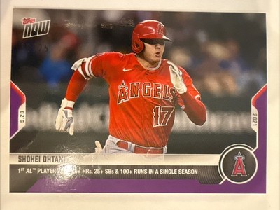 2021 Topps Now - Shohei Ohtani #878 Purple 3/25