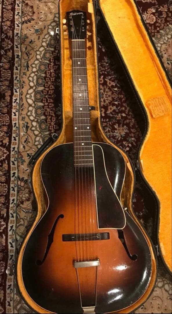 【専用】Gibson L-30 アーチトップギター RARE Gibson L-30 Archtop Acoustic Guitar Vintage Old Logo V-Neck