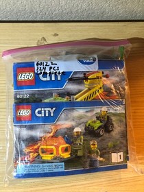 LEGO CITY: Volcano Crawler Set (60122) 100% Complete with manual, no box