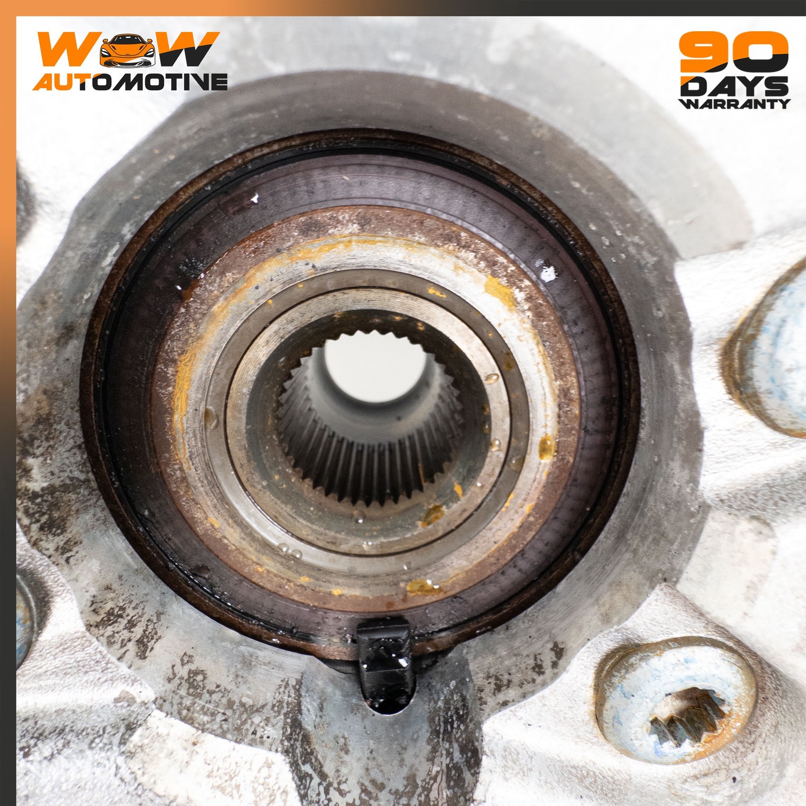04-13 BENTLEY CONTINENTAL GT FLYING SPUR REAR LEFT SPINDLE KNUCKLE HUB OEM