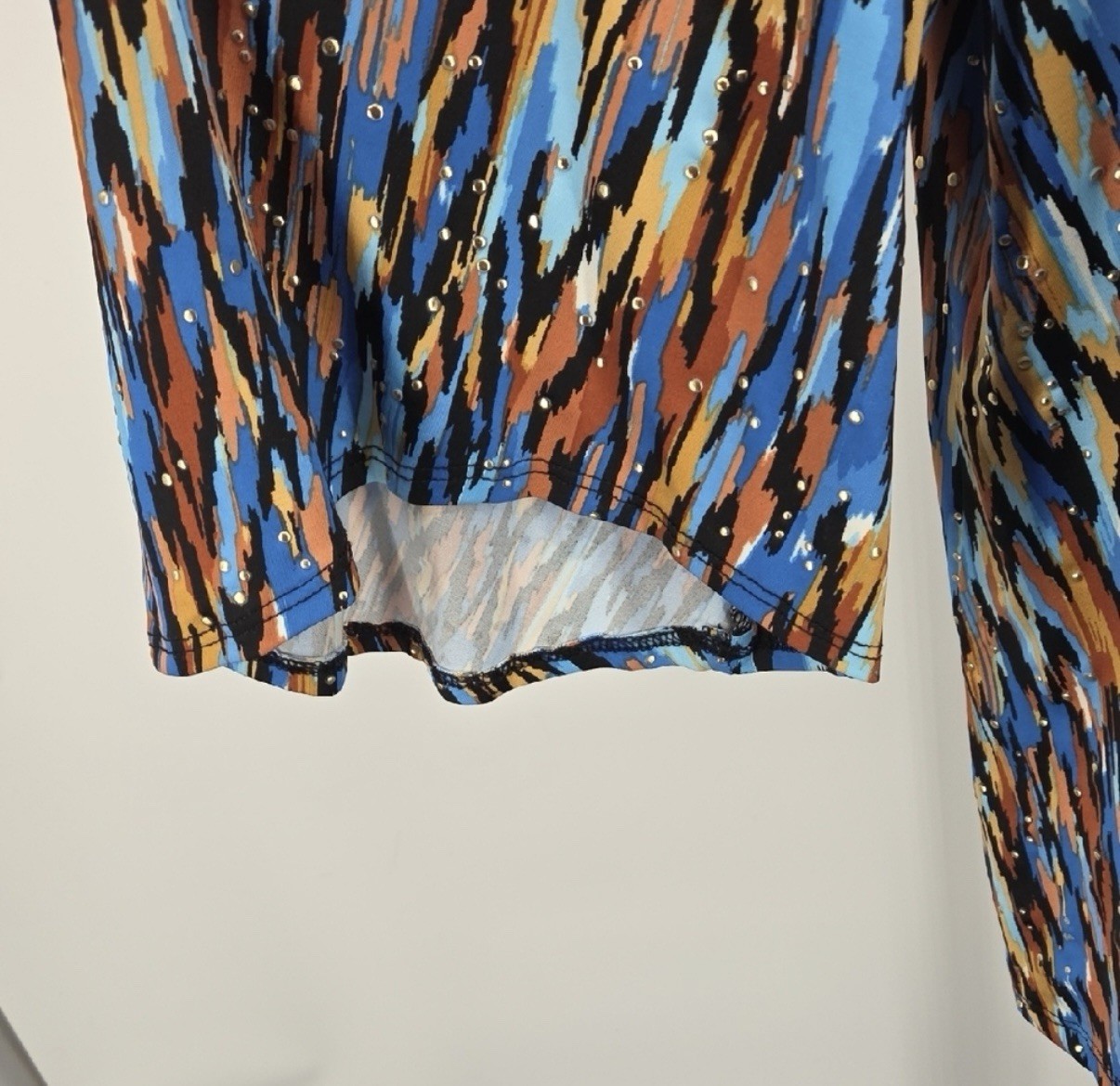 Ruby Road Women's Asymmetrical Abstract Print Top… - image 6