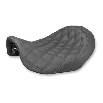 SADDLEMEN Renegade Lattice Stitch Einzelsitz SEAT LS BK DYNA