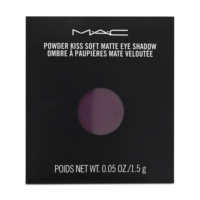 MAC Powder Eye Shadow Kiss Soft Matte Lens Blur Refill 1.5g Plum