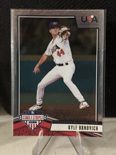 2019 Panini USA Stars & Stripes KYLE BRNOVICH #2 LONGEVITY RC COLLEGIATE Rookie