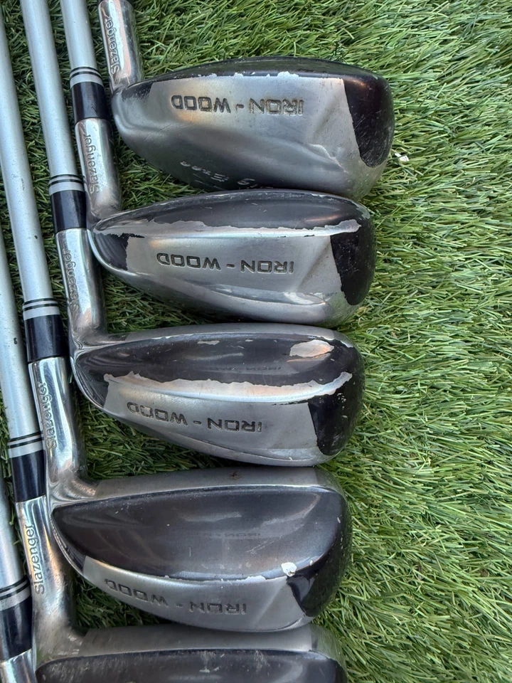 SLAZENGER BIG EZEE IRON WOOD HYBRID IRON SET. 3 To SW. COMBO FLEX GRAPHITE - Image 4 of 4
