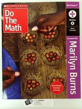 SCHOLASTIC DO THE MATH: DIVISION A BASIC CONCEPTS , By Marilyn Burns EXCELLENT
