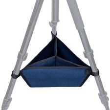 Tripod Stone Bag Sand Bag 3 Compartments Heavy Duty Photography Weight Blue