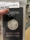 1880 Cc Morgan Silver Dollar Reverse