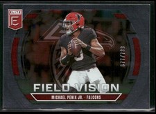 2025 Donruss Elite Michael Penix Jr. Field Vision #677/799 #9