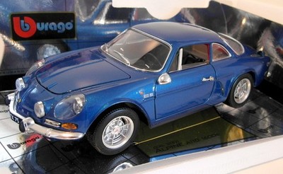 Burago 1/16 Scale Diecast - 3001 Alpine A110 1600S 1971 Blue | eBay UK