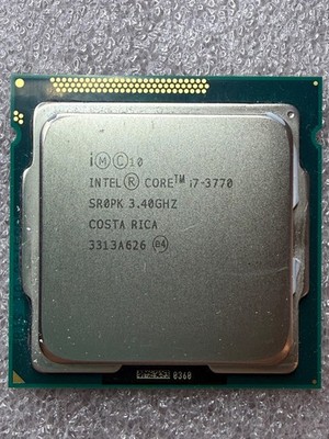 Intel Core i7-3770 3.40GHz Quad-Core CPU Processor SR0PK LGA1155