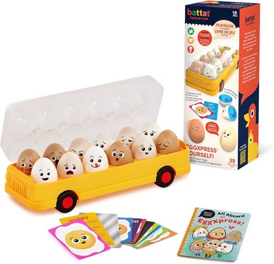 Battat Be3710z Sortierspielzeug Farben & Formen, ab 18 Monate, bunt