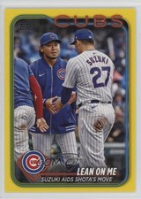2024 Topps Update Veteran Combos Yellow Seiya Suzuki Shota Imanaga #US205 1r47