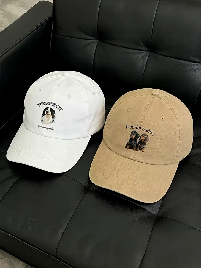 Personalized Pet Baseball Cap with Your Pet Photo, Adjustable & Sun Protection image 3