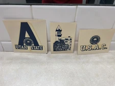 Vintage Potter Mfg. Co - Varsity Decal-Pac - Utah State