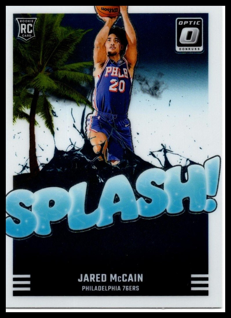 2024-25 Donruss Optic #3 Jared McCain Splash!