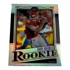 2021 Panini Chronicles Legacy Shane Buechele Rookie Card RC204 Silver Prizm Holo. rookie card picture