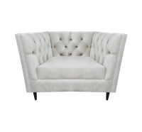Luxus Sessel Wohnzimmer PolstermöBel Leder Sitz MöBel Chesterfield Neu