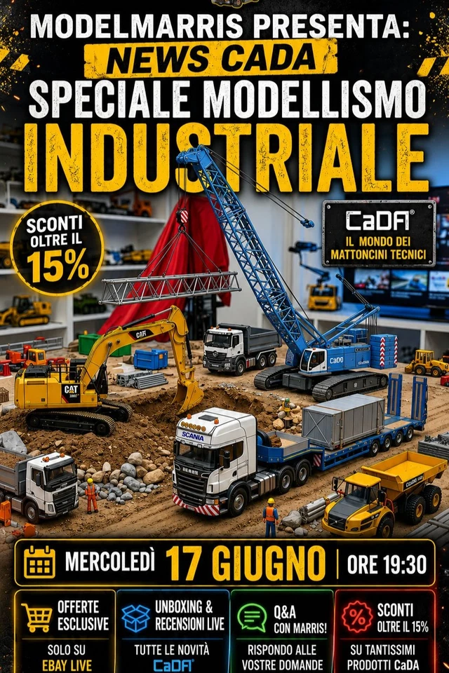 Model Marris Live Show - live Modellismo Industriale e news Cada