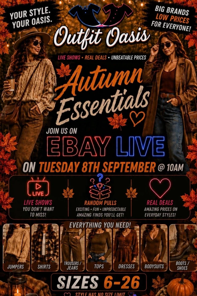Autumn Essentials New With & Without Tags