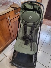 BUGABOO BUTTERFLY PUSHCHAIR/STROLLER FOREST GREEN SUPER CONDITION +  RAIN COVER