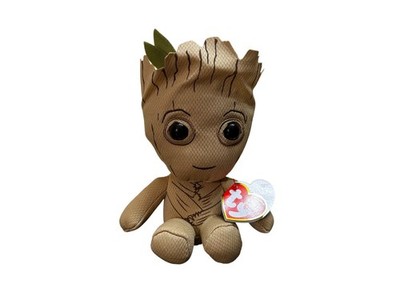 GROOT Beanie | Ty Marvel-Figur | Plüschfigur Plüschtier Stofftier | 15cm | NEU