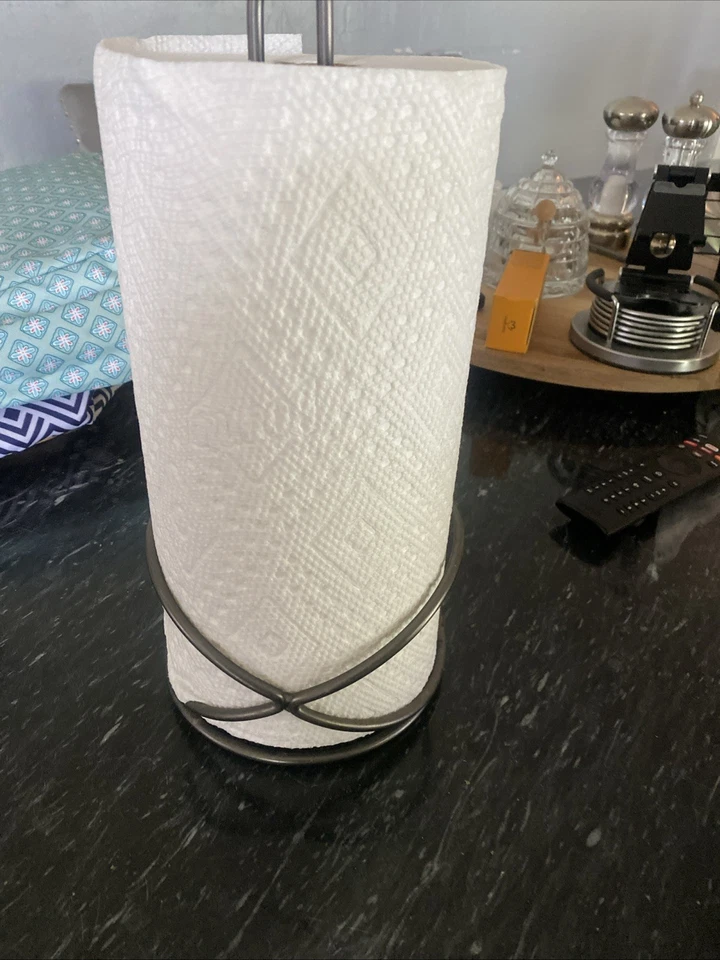 Toallero de papel color bronce para encimeras de cocina - Foto 4 de 4