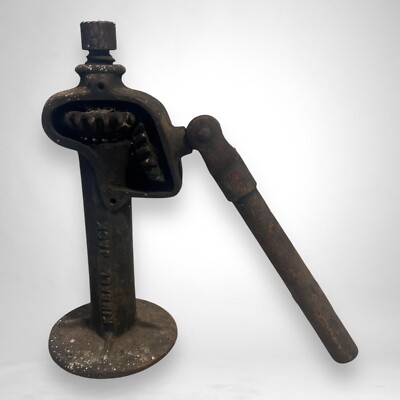 Vintage Kimball Screw Jack F.W. Mann Co Working