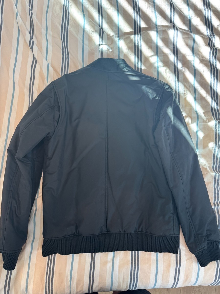 A.P.C. APC Oregon Bomber Jacket Men Black Medium | eBay