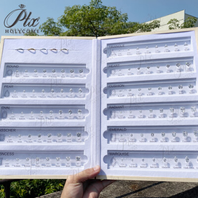 Cubic Zirconia Diamond Chart Anpassen Vergleich Chart Set Ring Größe Referenz