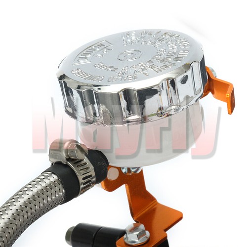 Motorcycle 7/8'' CNC Universal Brake Clutch Master Cylinder Reservoir Lever Set - Picture 3 of 22