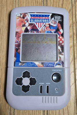 VTG American Gladiators MGA LCD Micro Games USA 1992 Handheld