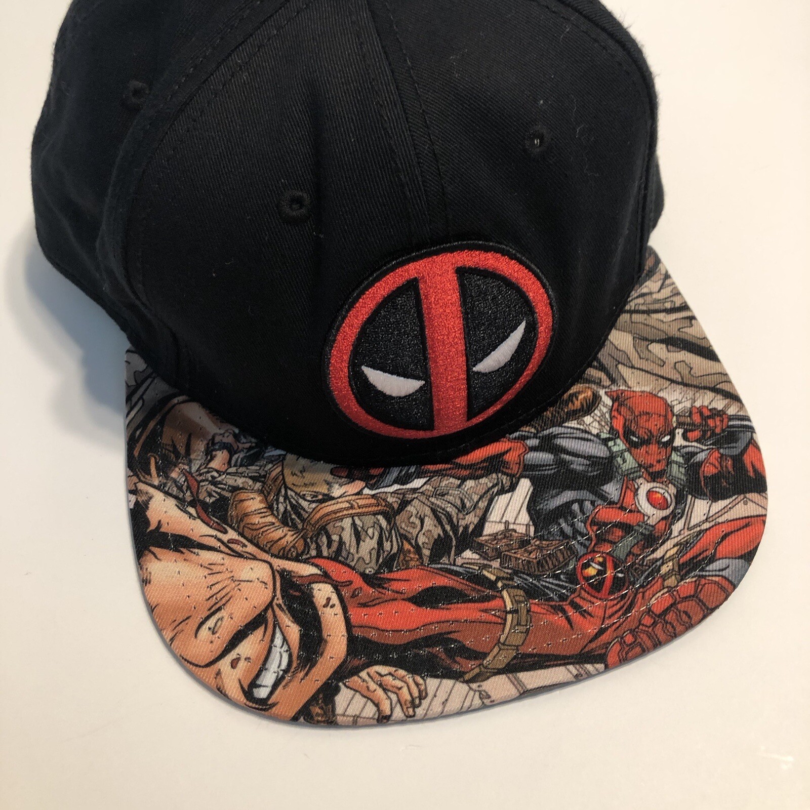 Deadpool Snapback Hat Cap Adjustable Marvel Comic… - image 2