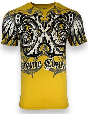 Xtreme Couture by Affliction Men's T-Shirt Emblem Biker